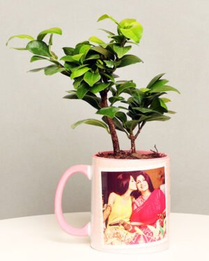 Print Mug With Plants